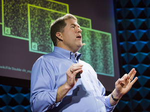 Physics professor Chad Orzel gives a TED talk in New York. In science, he says, public speaking is an important part of making a reputation. Physics professor Chad Orzel gives a TED talk in New York. In science, he says, public speaking is an important part of making a reputation.
